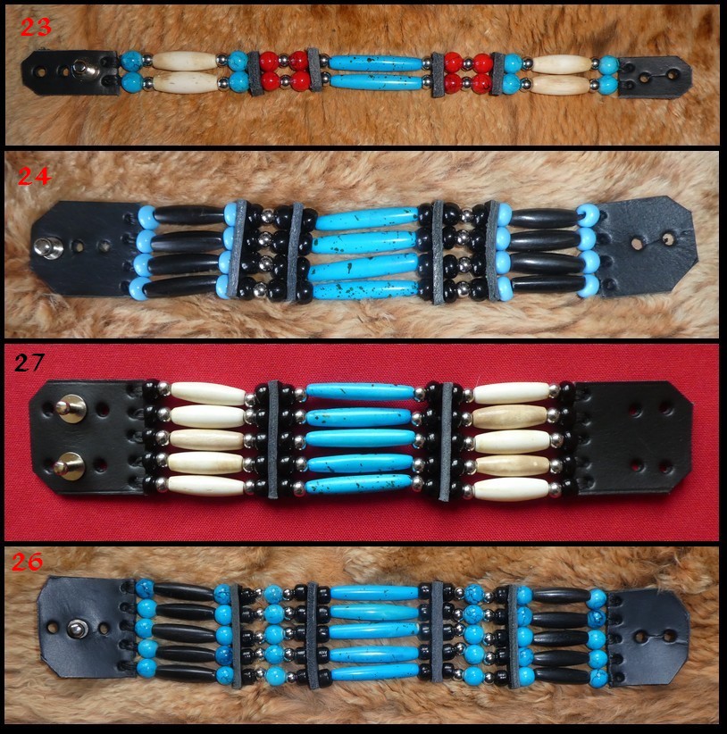 Bracelets Corne Turquoise Ref AAB216