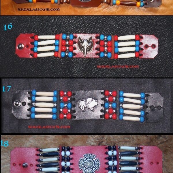 Bracelets amerindiens Heyoka Motif