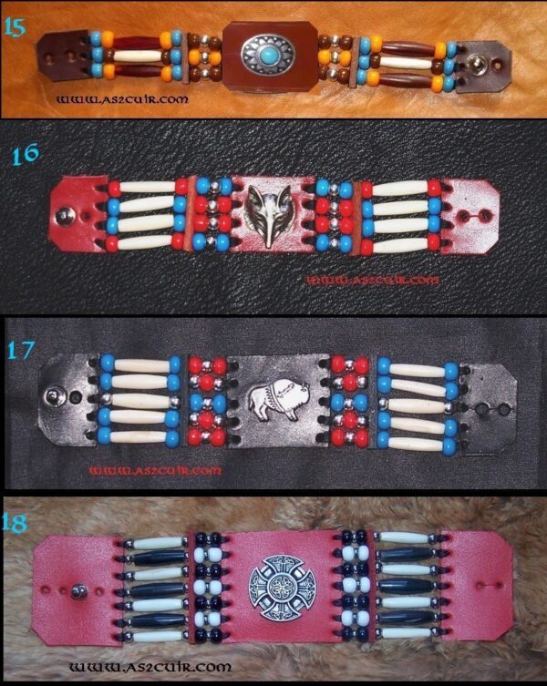Bracelets-amerindiens-Heyoka-Motif