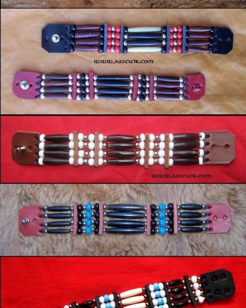 Bracelets amérindiens Corne