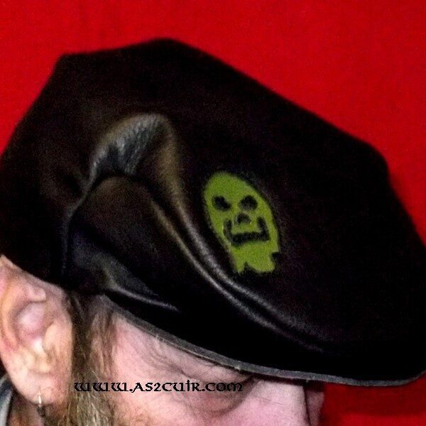 Casquette cuir Ref VCB021