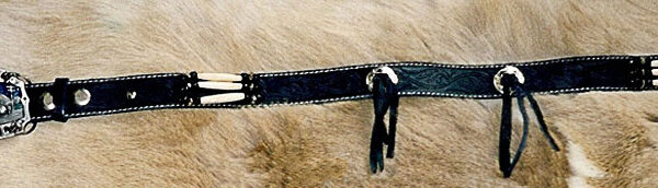 Ceinture Os et perles Ref ACC026