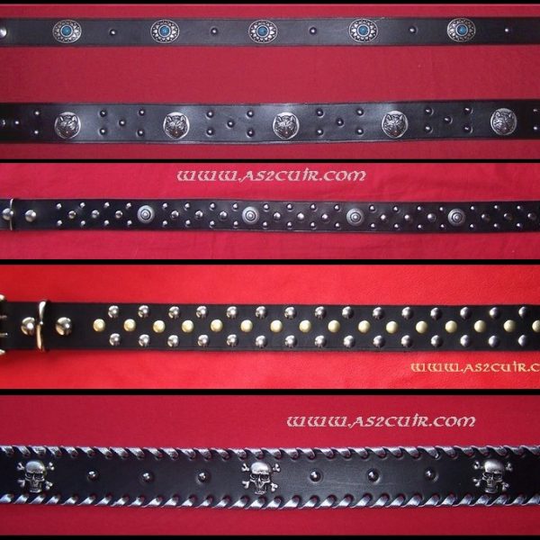 Ceintures à Motifs + Rivets