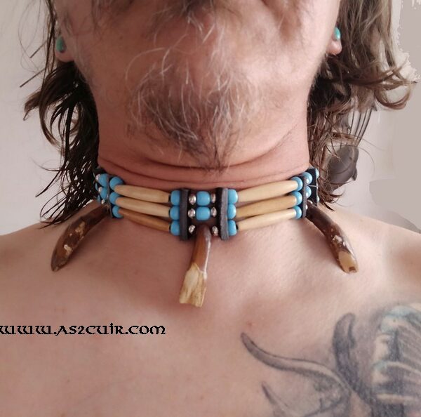 Choker Dents de Bison Ref AAC144