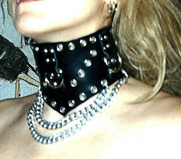 Collier clouté chaines Ref ASB007