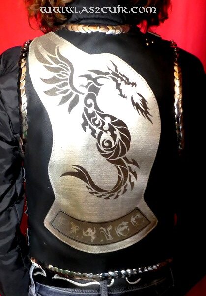 Gilets écailles de Dragon Ref VGG236 (3) Gilets écailles de Dragon Ref VGG236