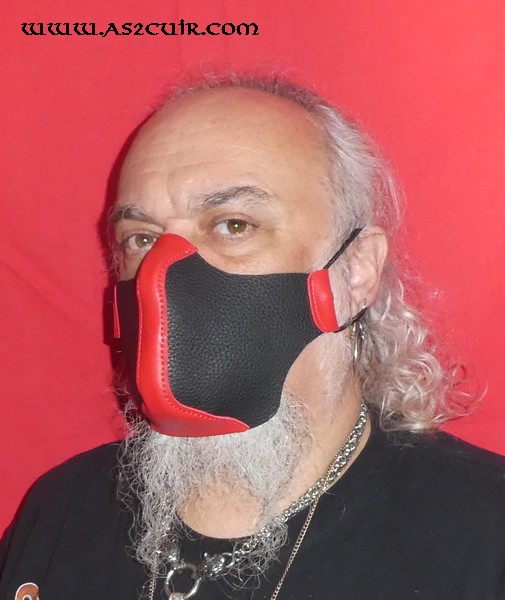 Masque de protection en 3 parties Ref ACQ004