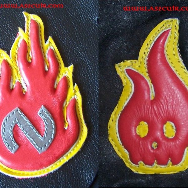 Patch 3d Flaming Ref VPD666