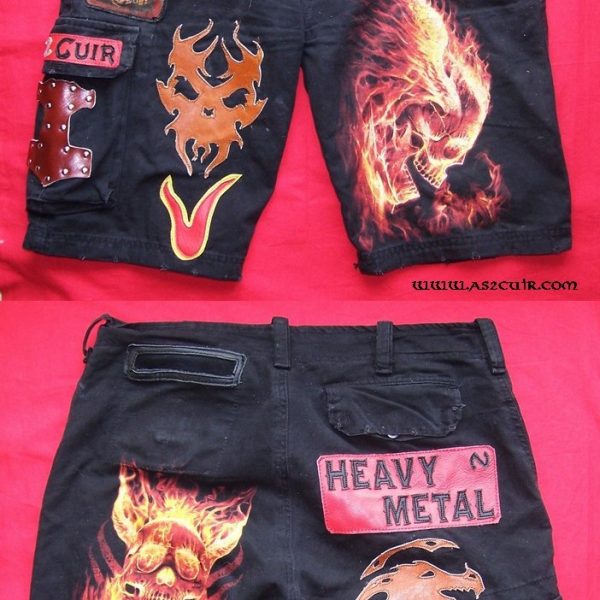 Patchs Short Hardos Métalleux    Ref ACM092