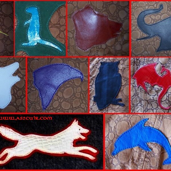 Patchs Silhouettes Animaux Ref VPP027