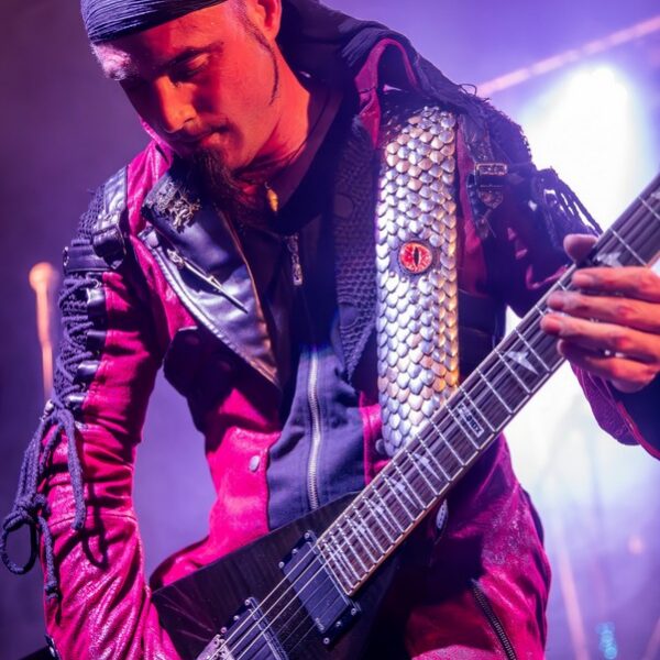 Sangle Guitare en écailles de Dragon Ref ACM266