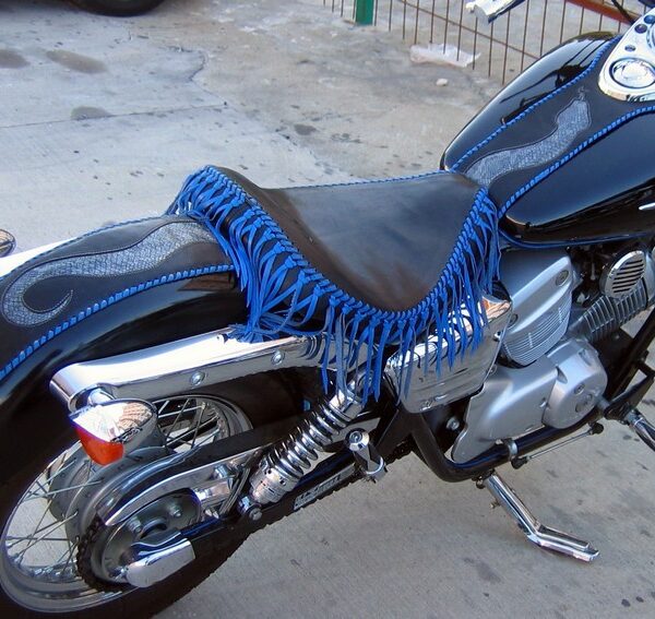 Sellerie tréssée bleu Ref AMS019
