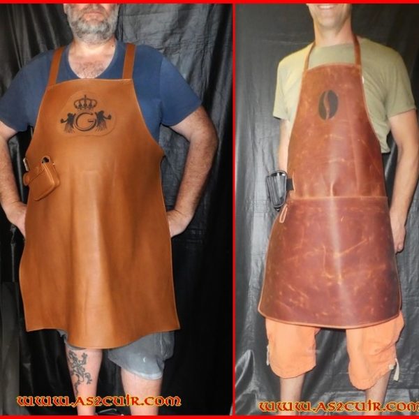 Tabliers cuir